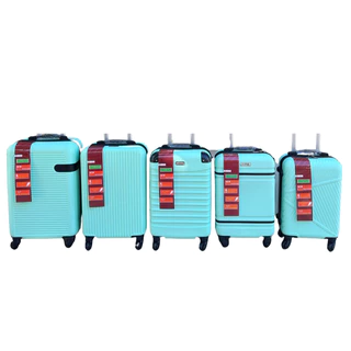 kit 2 Mala de Viagem / Bordo 20 Polegadas 10kg Com Rodinha 36O Graus