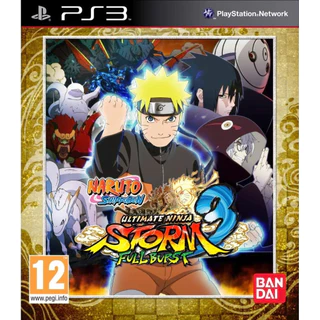 NARUTO SHIPPUDEN ULTIMATE NINJA STORM 3 FULL BURST - PS3 - MIDIA FISICA ORIGINAL.