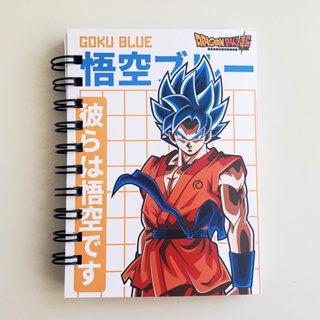 Sketchbook Caderno Dragonball Desenho Aquarela A6 15x11cm Anime Goku 75g ou  90g ou 240g