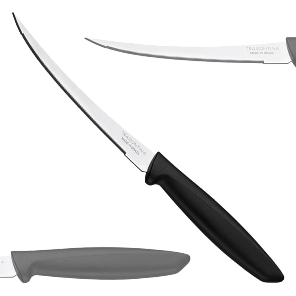 Faca Micro Serrilhada Em Inox Para Tomates E Legumes Tramontina