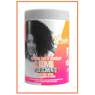 Creme Para Pentear Curly Cream Bomb 800ml Soul Power - Estimulador de Cachos