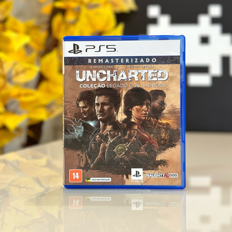 Uncharted: Coleção Legado dos Ladrões - PS5 (Mídia Física) - Nova