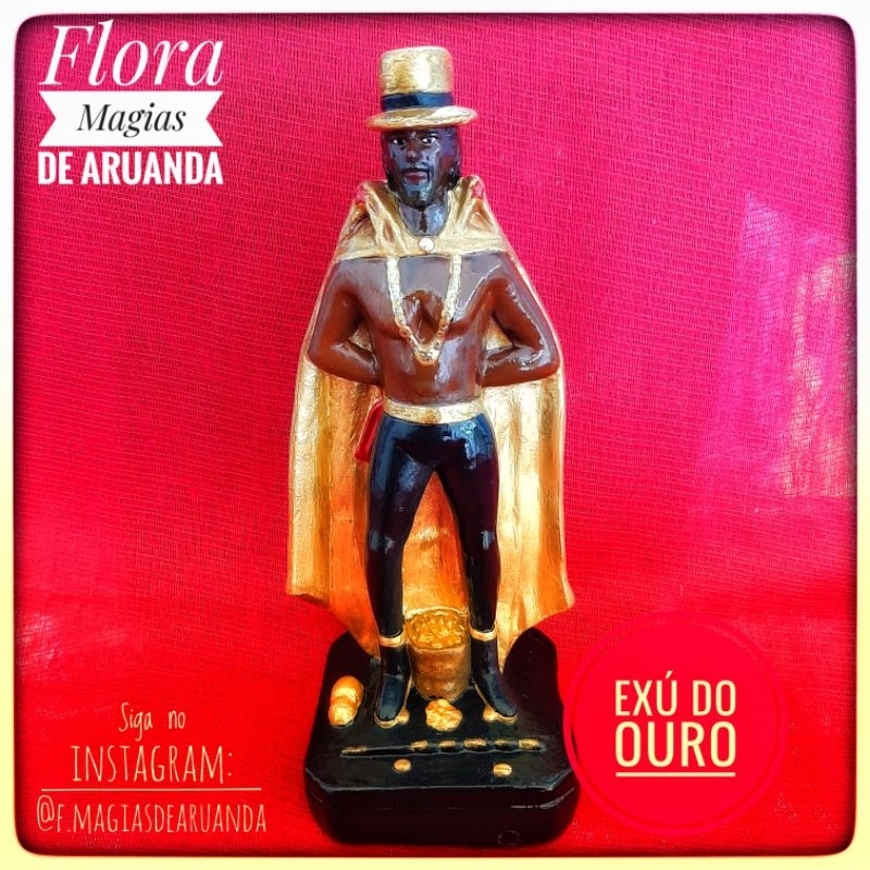 Imagem Exu do ouro Quimbanda Shopee Brasil