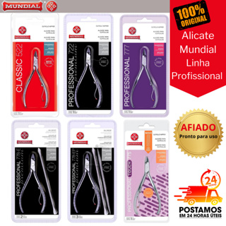 Alicate Cutícula Mundial Inox Modelo 522 722 775 777 778 E 778 EP Manicure Profissional Unha Mão Pé Espátula Palito Inoxidável Cuidado Com As Unhas Cuticula Mao Pe Original