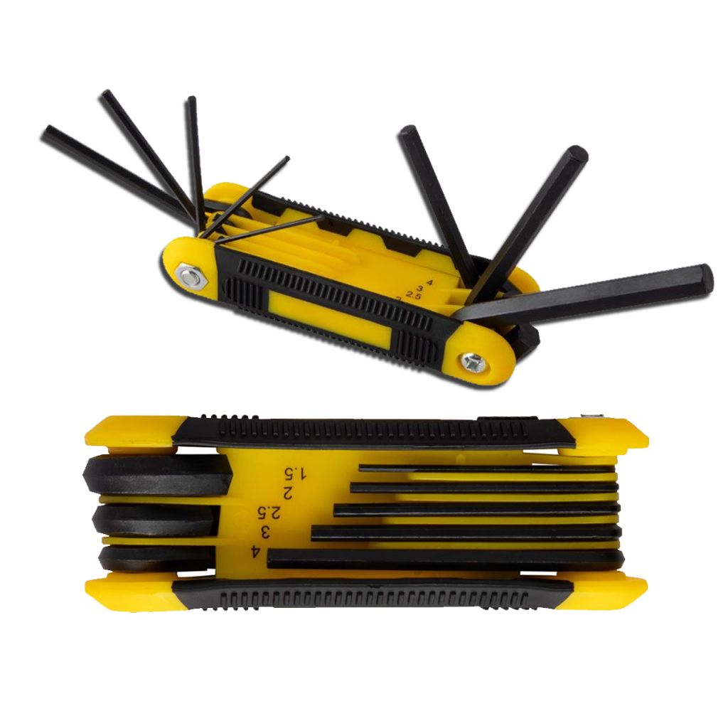 Jogo De Chave Allen Canivete Dobrável 8 Peças 1 A 8