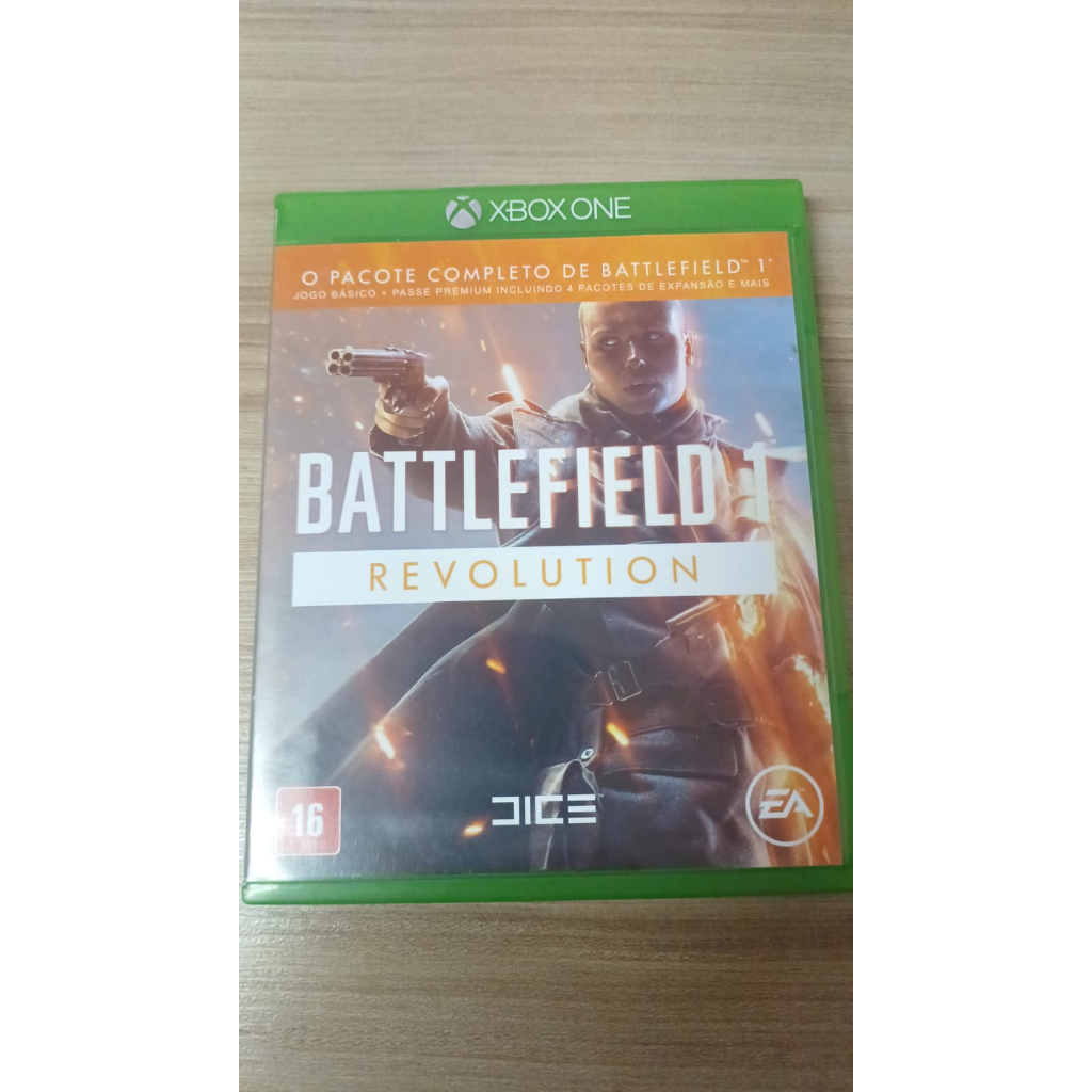 Jogo Midia Fisica Battlefield 1 Revolution Pra Xbox One