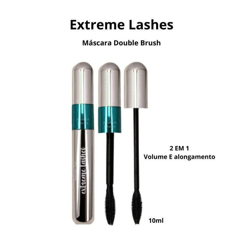Rímel Extreme Lashes 2 em 1 - Pink 21