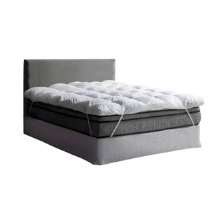 Kit Pillow Top King Com 2 Travesseiros Siliconados