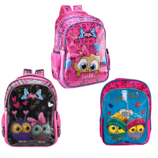 Mochila Infantil Roblox Rosa Menina Juvenil Costa Resistente