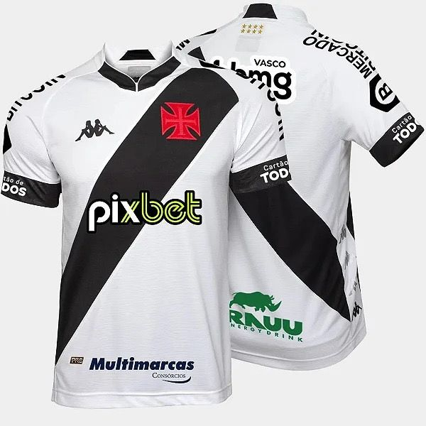 Camisa camiseta de time de futebol do Vasco Faixa Envio Rapido