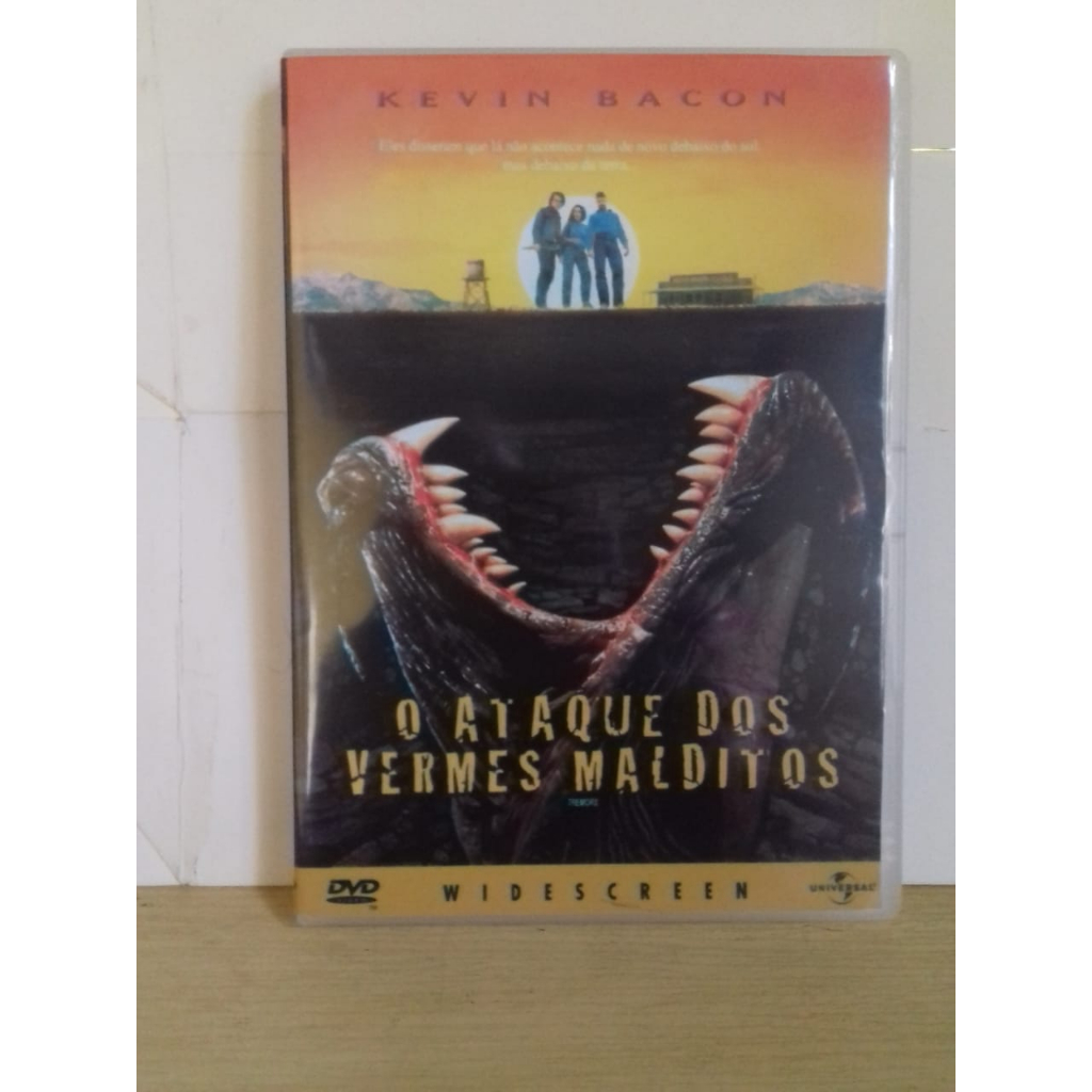 DVD O Ataque dos Vermes Malditos 1990 Dublado/Dual Áudio HD1080p