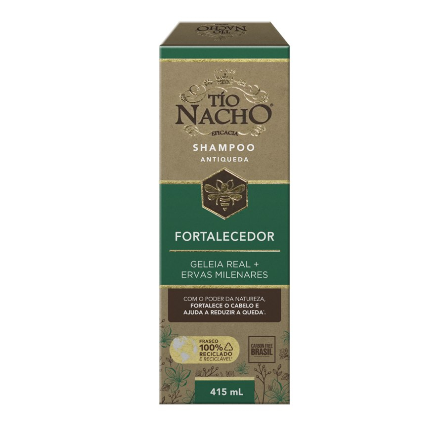 Shampoo Tio Nacho Fortalecedor Ervas Milenares com 415ml