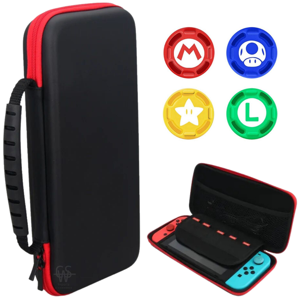 Encarte e Case/capa para cartucho do Nintendo Switch (SEM JOGO INCLUSO)