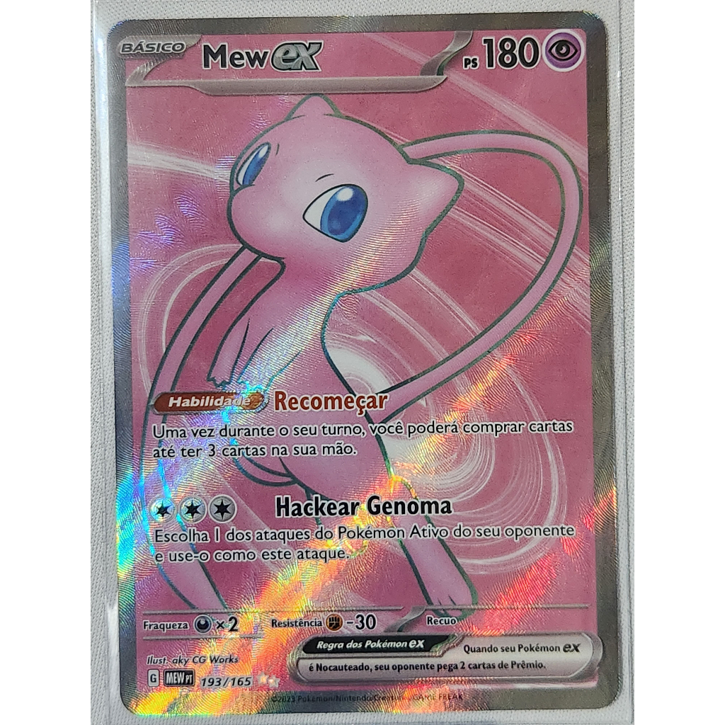 Pokemon mew hotsell ex