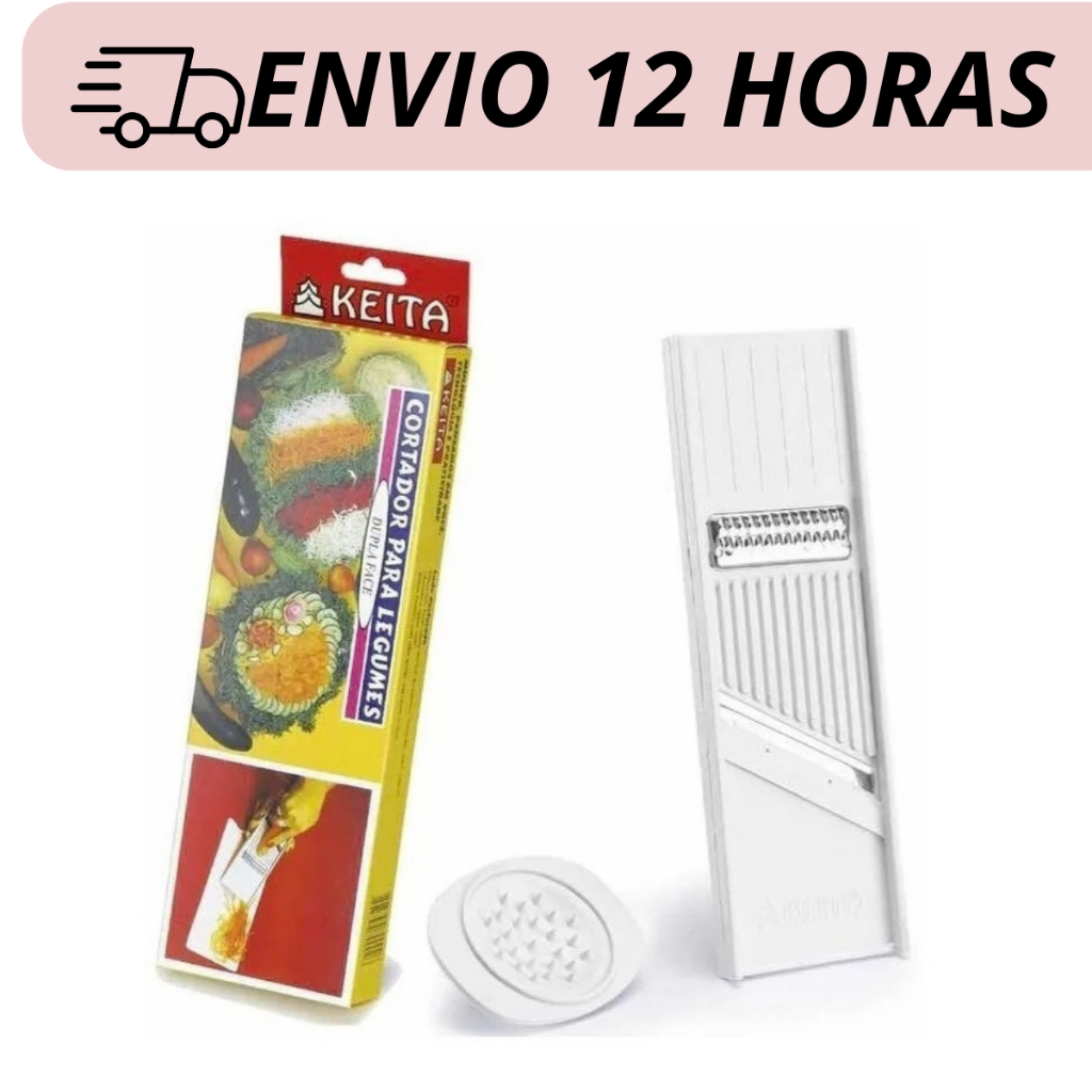 Cortador Para Legumes Keita Ralador Fatiador Dupla Face