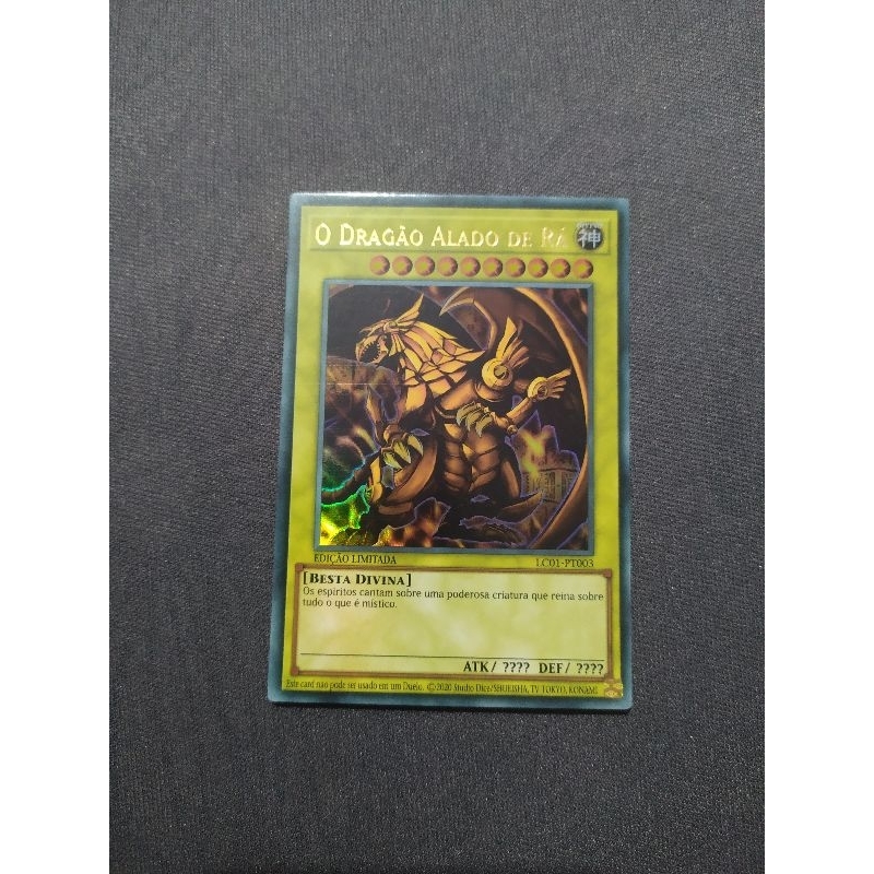 Yugioh - Dragão Alado de Rá (Ultra Rara) LC01-PT003