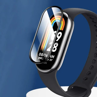 Película Proteção Ceramica Borda Curva Para Xiaomi Mi Band 8