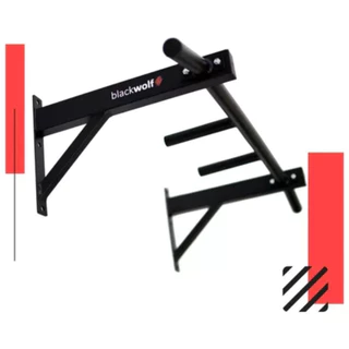 Barra Fixa Neutra 40cm Musculação Parafusos E Buchas Blackwolf