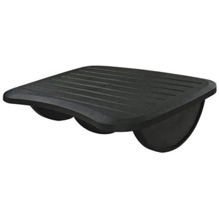 Apoio De Pés Ergonômico Conforto Preto Masticmol Balanço NR17