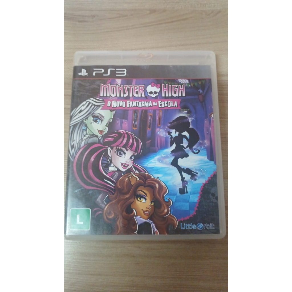 Jogo Mídia Física Barbie Resgate + Monster High Para Ps3 em