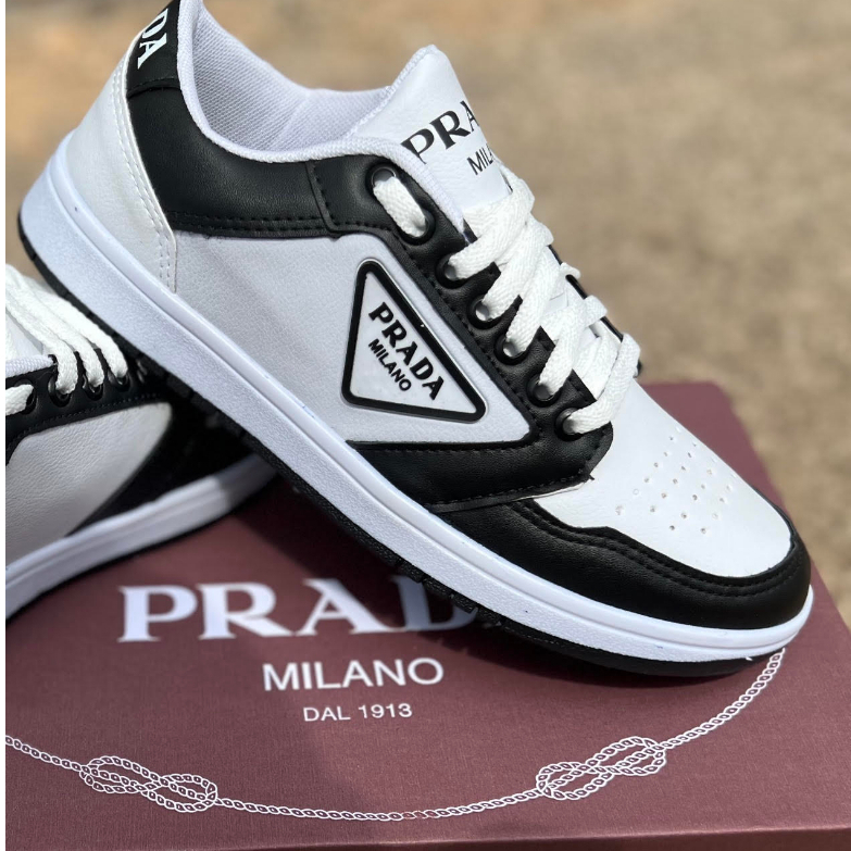 Tênis Feminino e masculino Prada Milano Casual Várias Cores Promoção Top