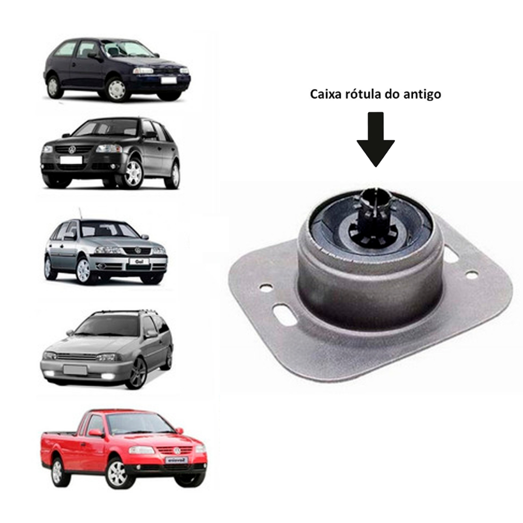 Caixa Rotula Alavanca Do Câmbio Gol Saveiro Parati Voyage