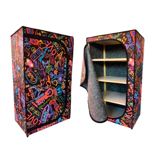 Sapateira Grande Casal Para Quartos 16 Pares com Zíper