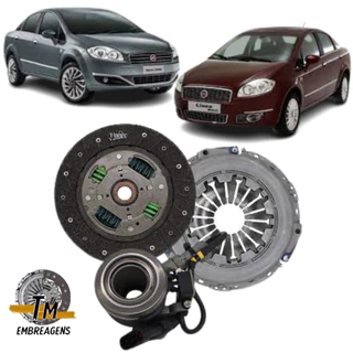 Kit Embreagem Com Atuador Duaologic Linea 1.9 2009 À 2012