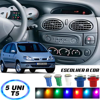Lâmpada T5 w5w Painel Comando De Ar Renault Scenic 5 Peças