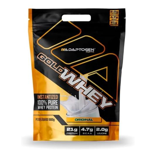 GOLD WHEY CONCENTRADO REFIL 900G – ADAPTOGEN SCIENCE