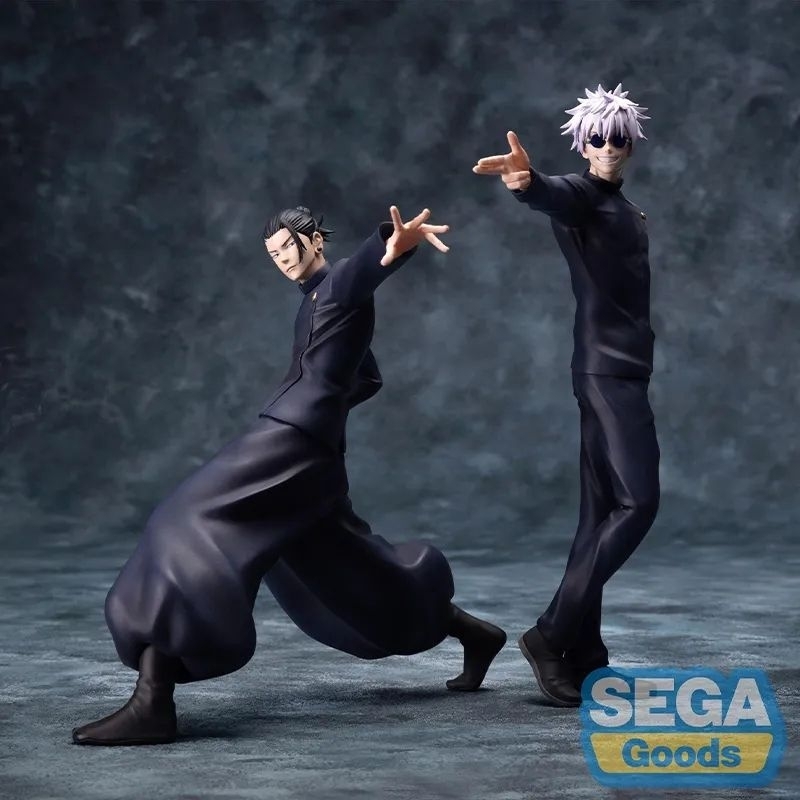 Jujutsu kaisen coleção Action Figure Satoru gojo geto toji fushiguro Sega Goods Shopee Brasil