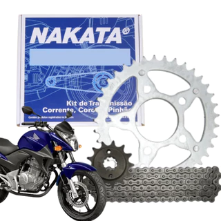 Kit Relacao Tracao Transmissao Honda Cb 300 CB300 2009 2010 2011 2012 2013 2014 2015 Original Nakata