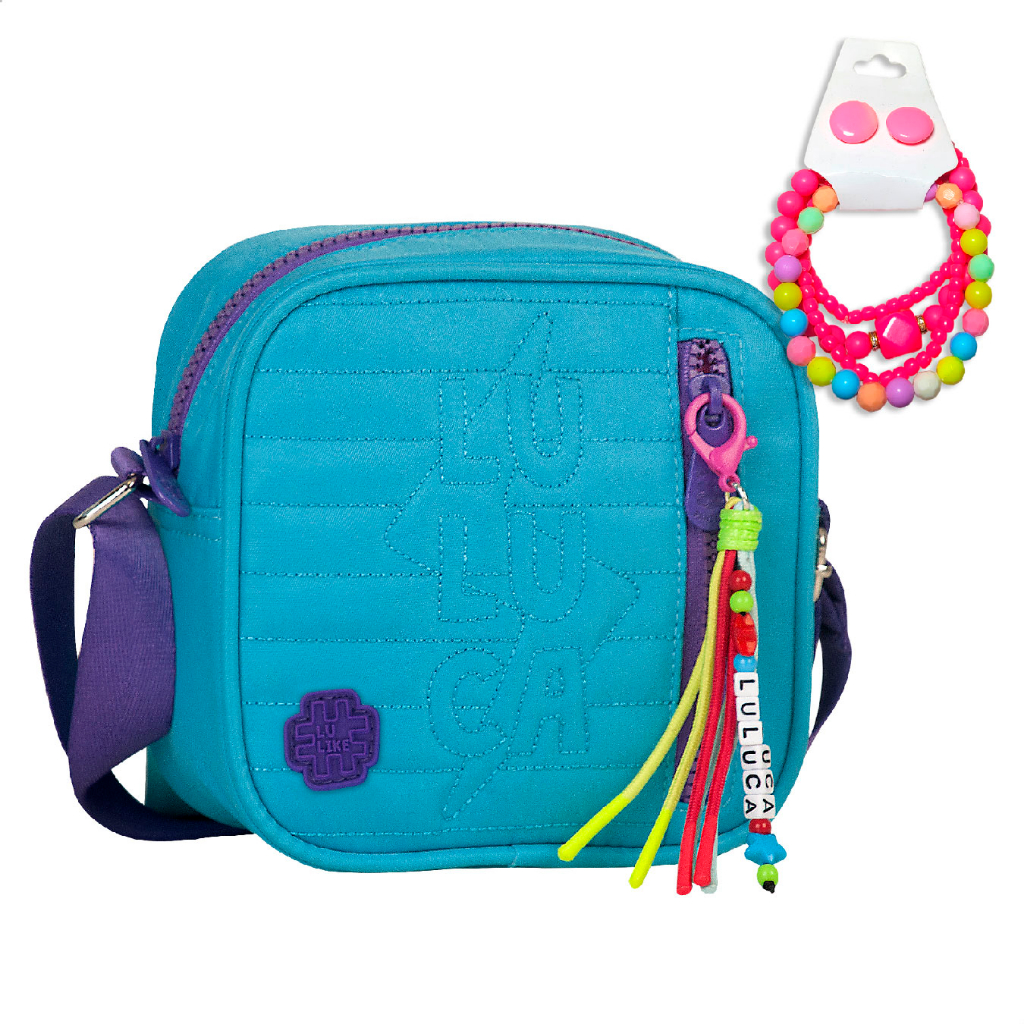 Bolsa Mini Mochila Luluca Infantil Menina Lu12103Gf - Semax