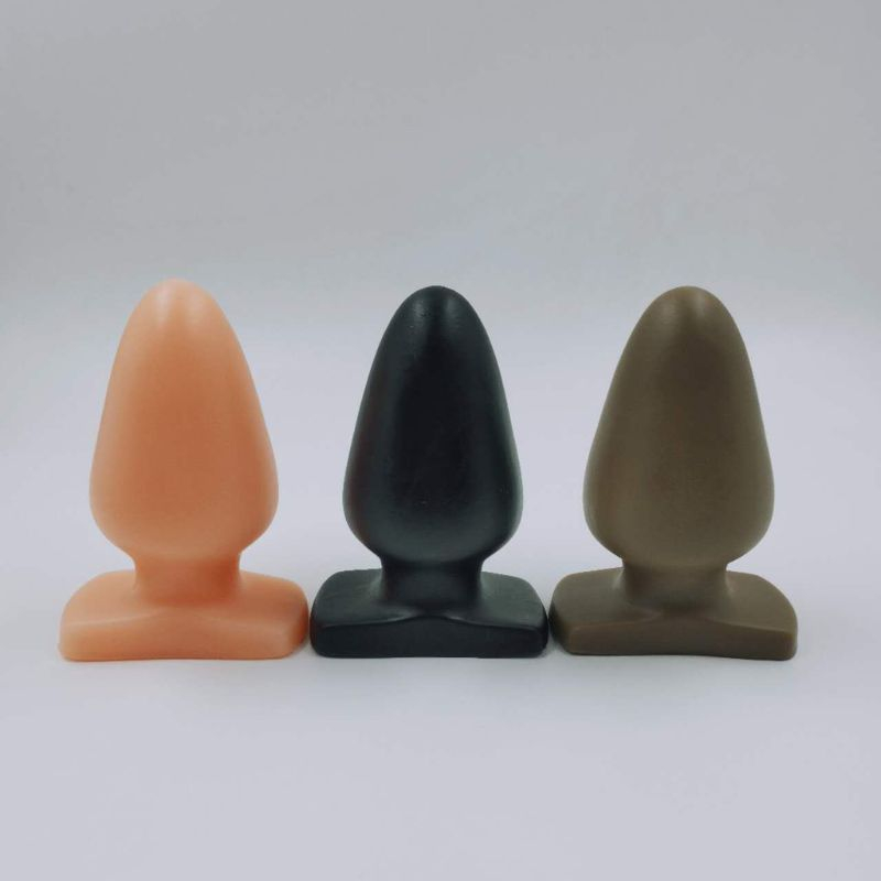 Plug Anal de Borracha Formato de Penis | Shopee Brasil