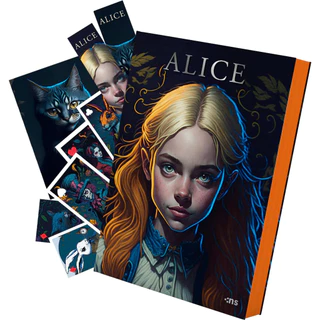 Livro Alice No País das Maravilhas + Através do Espelho Edição de Luxo Novo Século