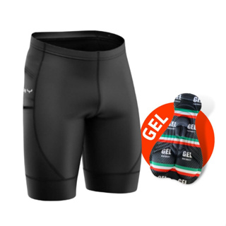 Bermuda Short de Ciclismo Masculina Forro com Gel Promoção Alta Densidade Profissional com Bolso Short para Ciclistas Bike MTB