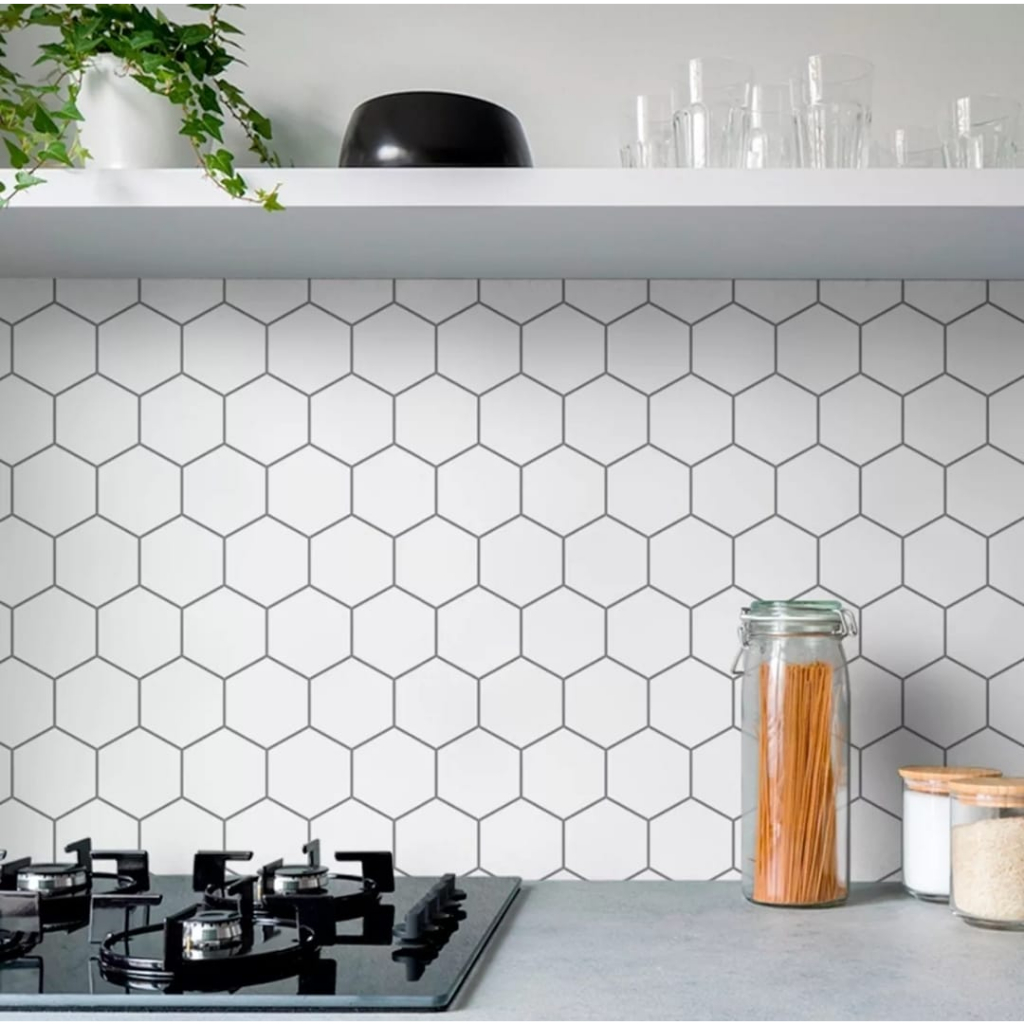 Papel de Parede de Cozinha Adesivo Autocolante Vinil | Shopee Brasil