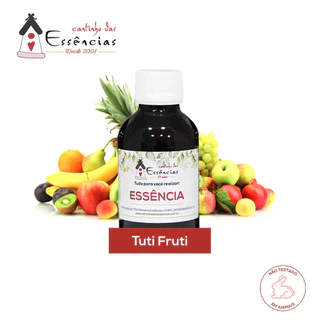 Essência concentrada Tutti Frutti 100g. Para Aromatizador de ambientes, Sabonetes e Cosméticos em geral.