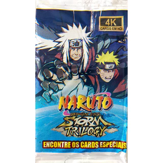 400 cards NARUTO PA ( cards em HD) = 100 pacotes fechados