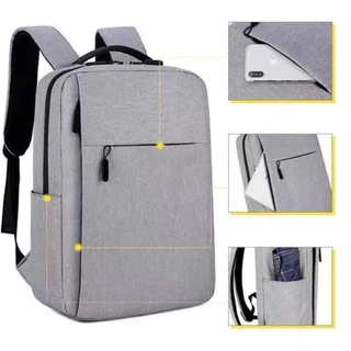 Mochila Anti Furto Para Notebook Impermeável Com Usb Cores