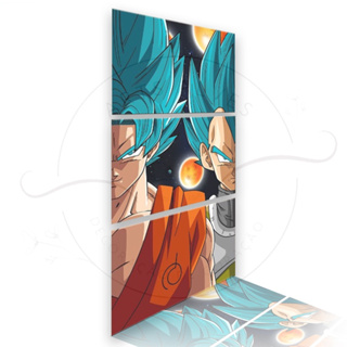 Placa Decorativa Goku Super Saiyajin Wallpaper Dragon Ball Anime 20X30 -  Artesanal - Placa Decorativa - Magazine Luiza