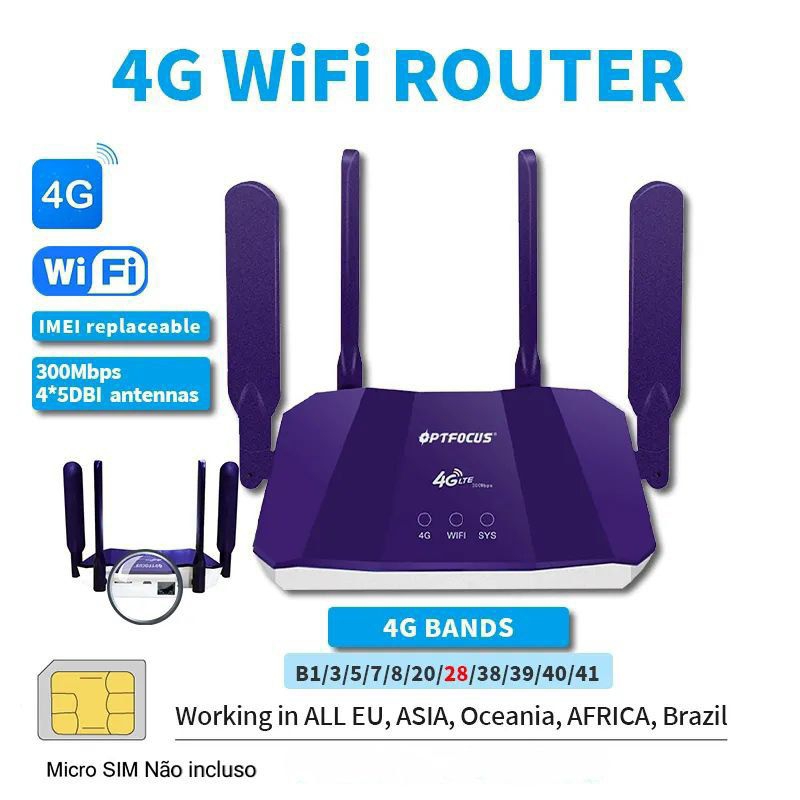 roteador Wifi com entrada pra chip 4g desbloqueado | Shopee Brasil