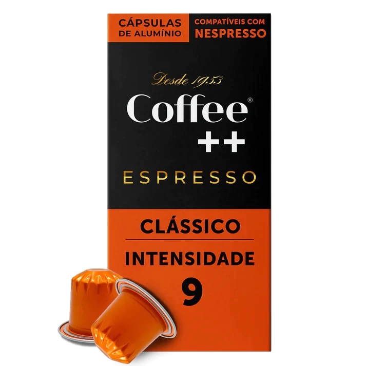 Cápsulas de Café Especial Coffee Mais Clássico 10 unidades Compatível com Nespresso