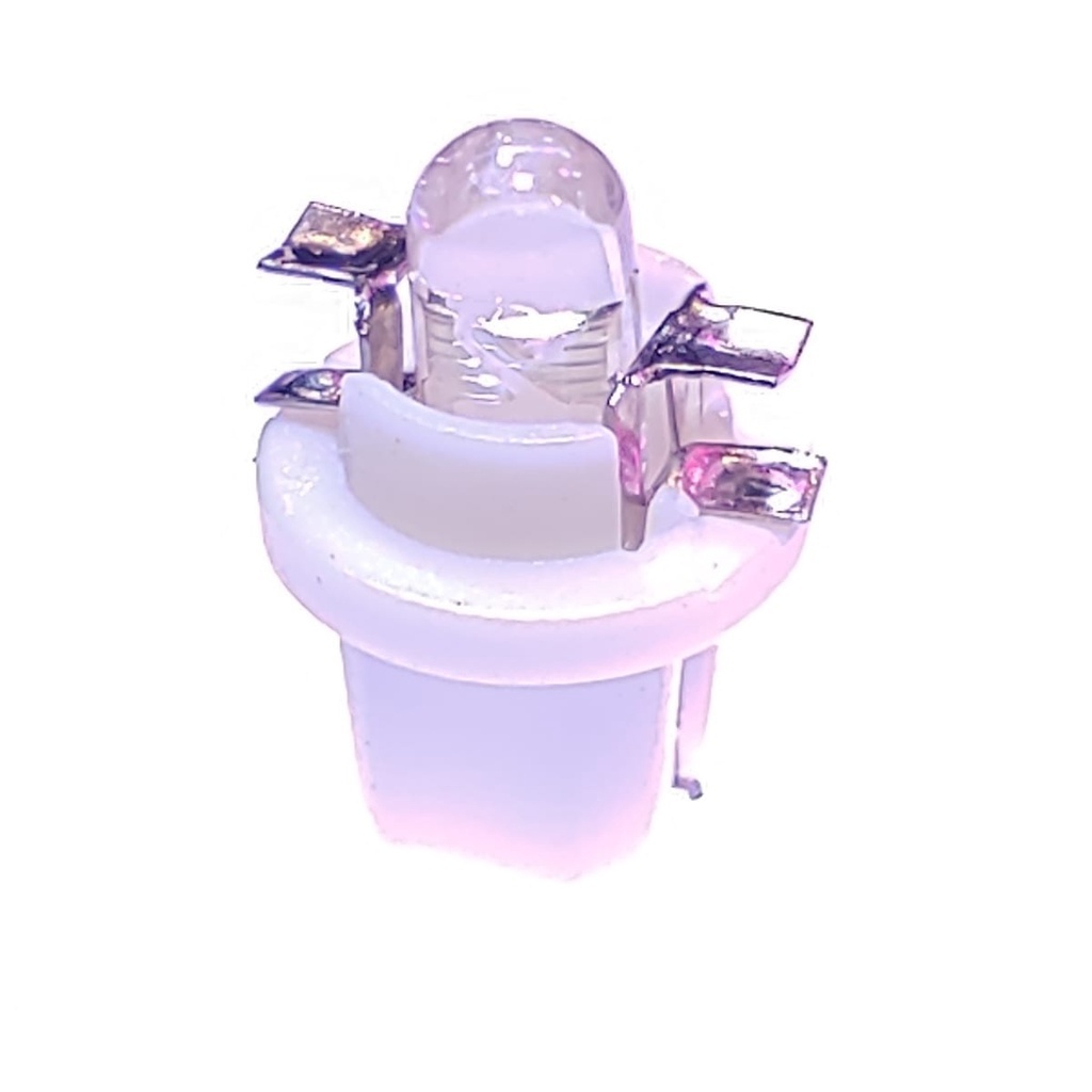 5 Lampadine LED B8.5d BAX10D Per Tachimetro | 5050 SMD Bianco, 12V, Kit Conversione Per Opel Astra G