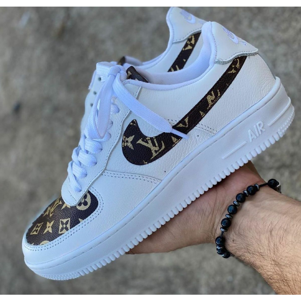 Tenis Louis vuitton novo preto brilhante