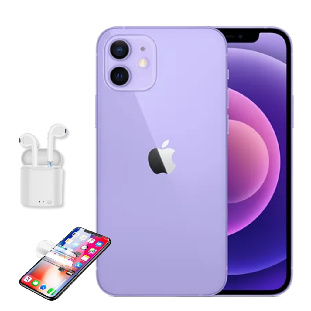 Vitrine Apple Iphone 12 Purple 5G 128GB Tela XDR 6,1' Chip A14 Bionic ...