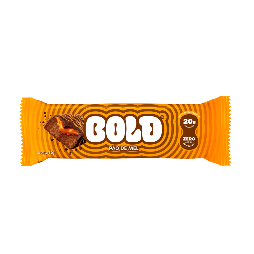 Barra de Proteína Bold Bar - Vários sabores - Zero Açúcar - 20g de proteína