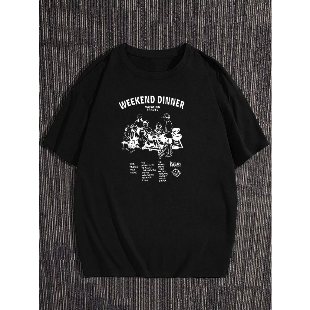 Camiseta Oversized Masculino Feminino Com Estampado Moda 2023