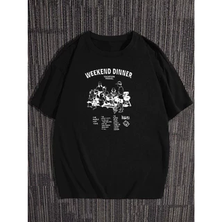 Camiseta Oversized Masculino Feminino Com Estampado Moda 2023