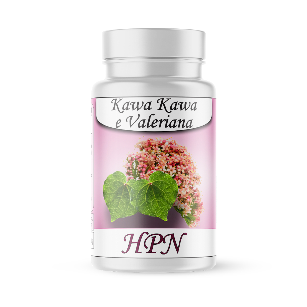 Kawa Kawa e Valeriana natural 180 cápsulas/500mg kit 3 potes (calmante ...